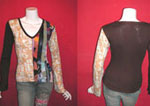 L/S 1/2 Vertical Patch Brown